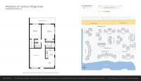 Unit 1020 Westbury F floor plan
